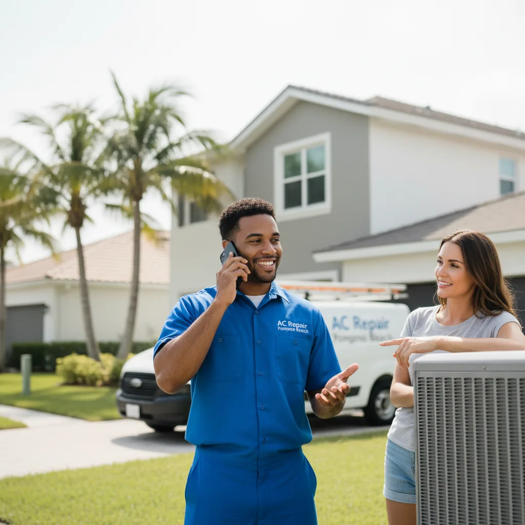 AC Repair Pompano Beach customer support in Merkel